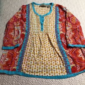 Life Style bright cotton blouse